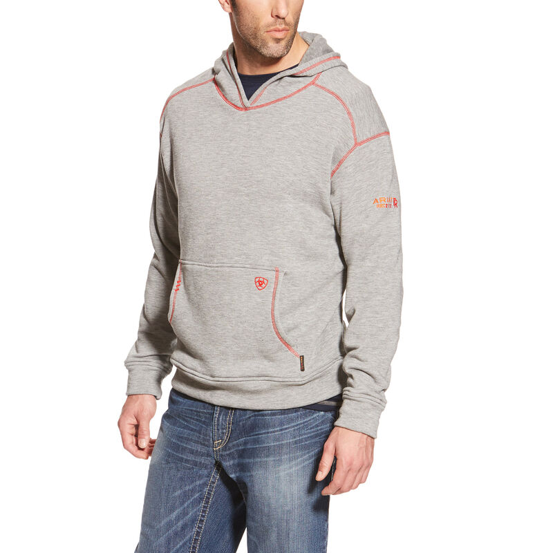Ariat Hoodie Herren - Fr Polartec Grau ( NQIOS-9216 )